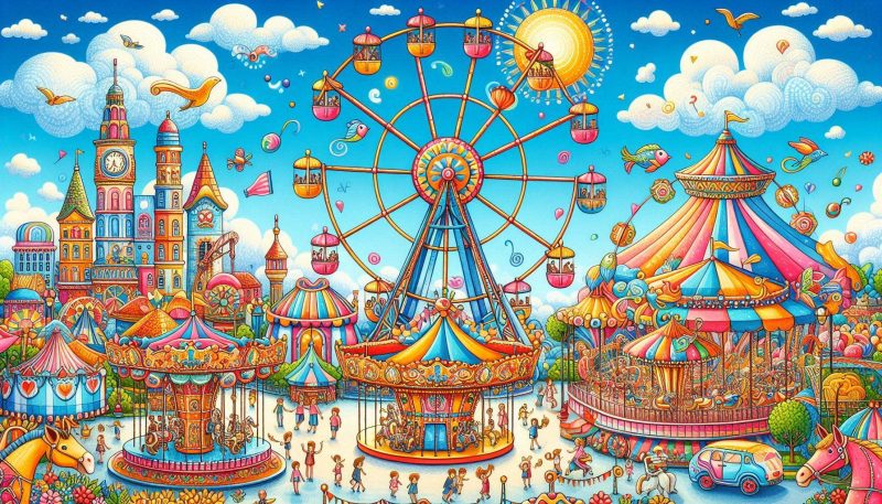 【吉夢】幸運のサイン！楽しい遊園地の夢が示す運気上昇