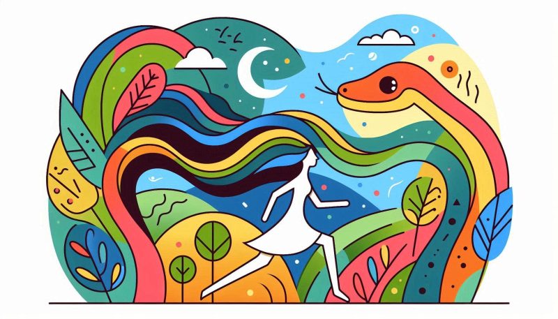 蛇に追いかけられる夢は警告夢?ストレスやプレッシャーの暗示を解説