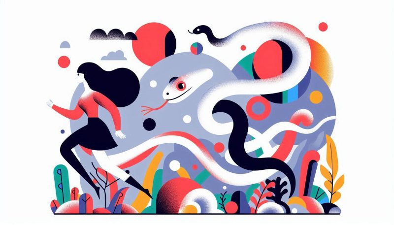 【状況別】蛇に追いかけられる夢の意味診断!逃げ切る・噛まれる・色の違い