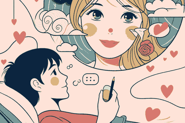 好きな人と目を見て話す夢の基本的な夢占いの意味