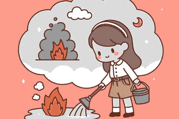 バケツで火を消す夢の深層心理