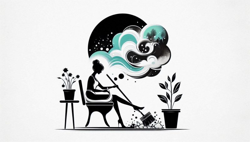 汚いトイレを掃除する夢の状況別診断！宝くじや金運への影響