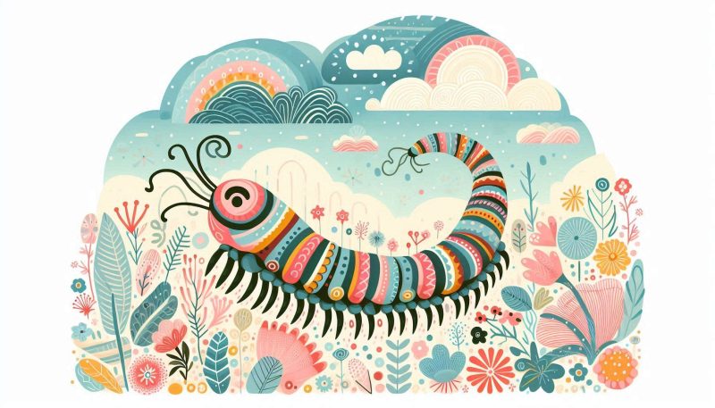 大きいムカデの夢の夢占い