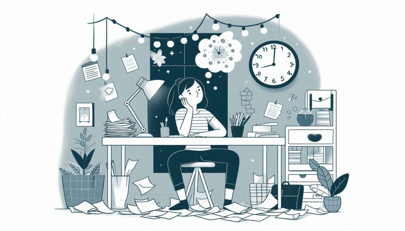 時間内に終わらない夢にも良い意味がある？責任感と成功への予兆