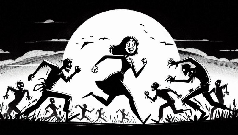 ゾンビに追いかけられる夢が暗示するストレスとトラブルの警告