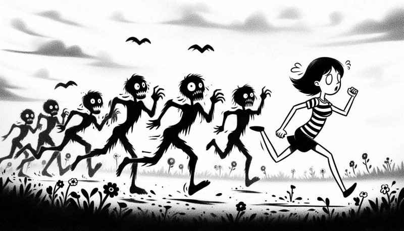 シチュエーション別で見るゾンビに追いかけられる夢の診断