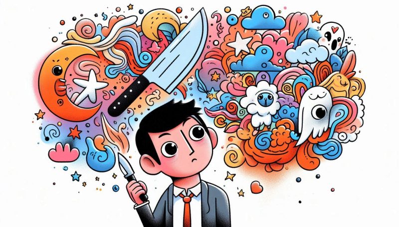 刃物で刺されそうな夢の基本的な意味と深層心理