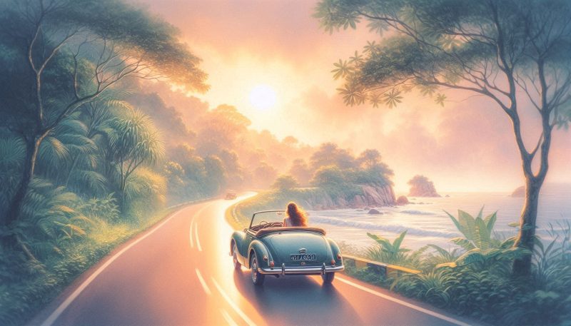 元彼とドライブする夢の基本的な意味とは?過去と進むべき道の象徴