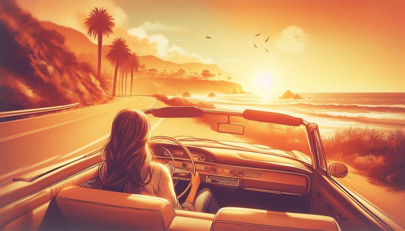 要注意!元彼とドライブする夢が警告する現状への不満とトラブル