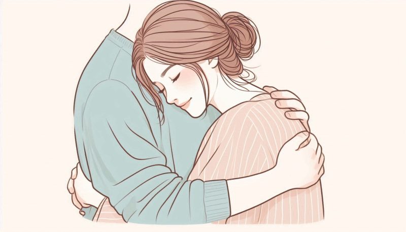 横から抱きしめられる夢の夢占い