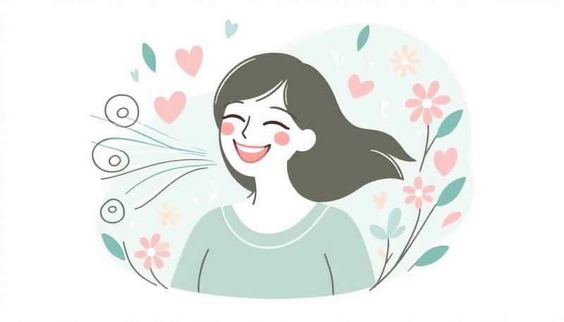 心から笑う夢の夢占い