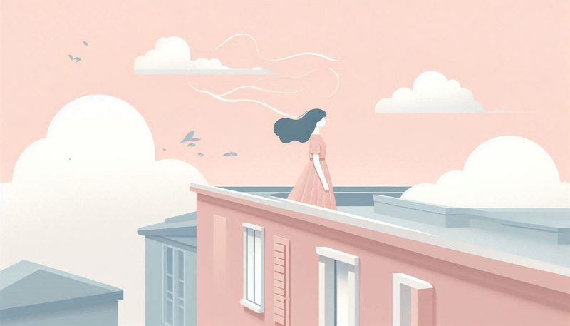 ビルの屋上の夢の夢占い