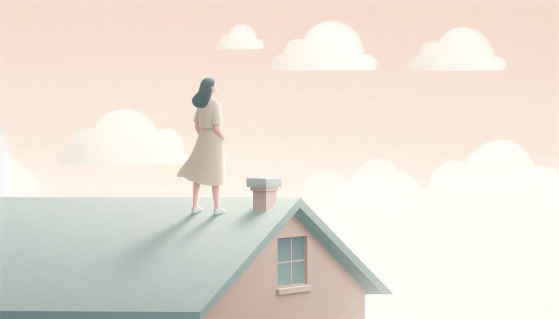 ビルの屋上の夢が吉夢となるサイン｜きれいな景色と仕事運の上昇