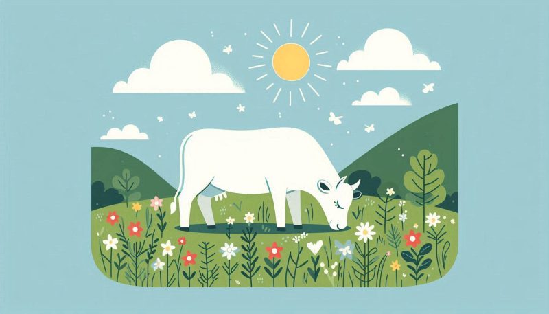 注意!白い牛の夢でも油断は禁物?警告となるケースとは