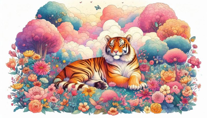 大きな虎の夢の夢占い