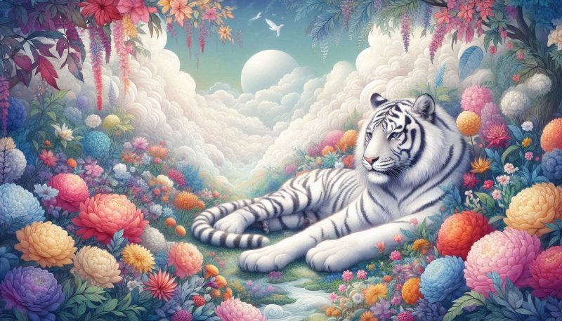 夢占いで大きな虎の夢が持つ基本的な意味と象徴するエネルギー