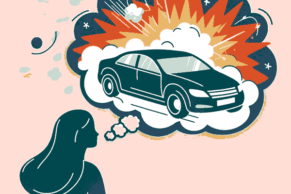 人の車が爆発する夢：意外な吉夢と好転のサイン