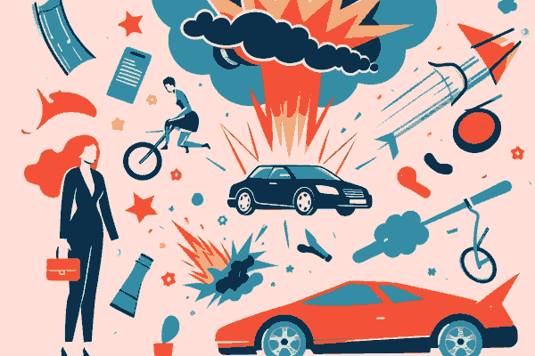 人の車が爆発する夢：状況別の詳しい夢占い解釈