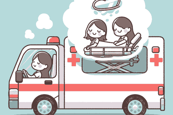友達が救急車で運ばれる夢を見た後の心理