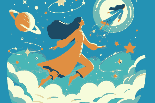 宇宙に飛び立つ夢の夢占い