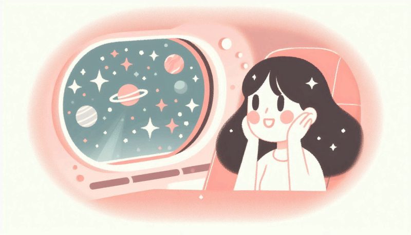 宇宙船に乗ってる夢の夢占い