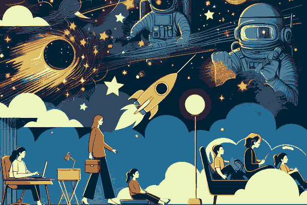 夢占いにおける宇宙戦争の夢の意味