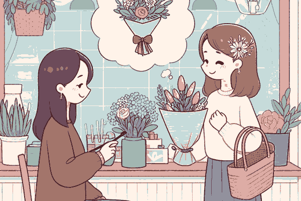 花屋で花を買う夢が示す意味