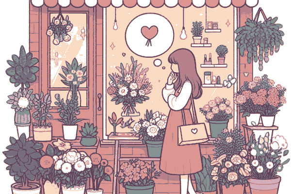 花屋で花を買う夢は幸運のサイン