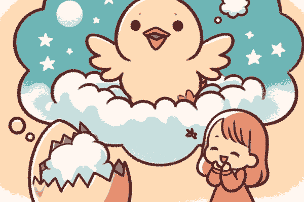 卵からヒナがかえる夢の夢占いメッセージ