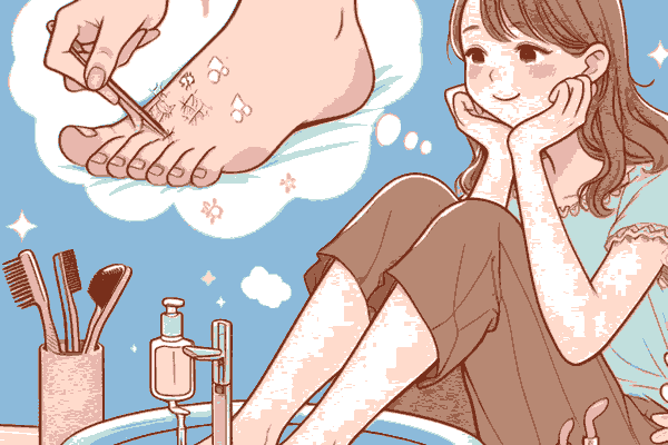 足の毛を抜く夢の夢占い