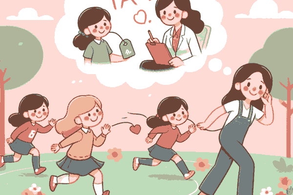 先生と鬼ごっこする夢の夢占い