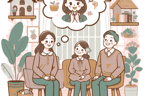 実家で家族が集まる夢のシチュエーション別