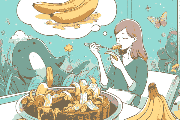 腐ったバナナを食べる夢が示す運気低下のサイン