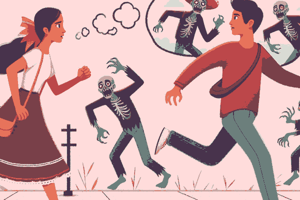 逆転の暗示も?死人に追いかけられる夢の意外な吉夢的側面