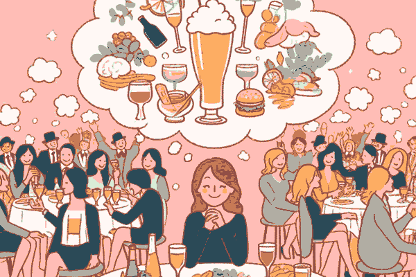 大勢で飲み会する夢は吉夢