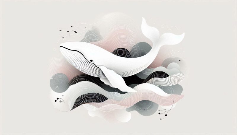 白いクジラの夢でも要注意?不安を感じた場合の解釈と運気を守るヒント