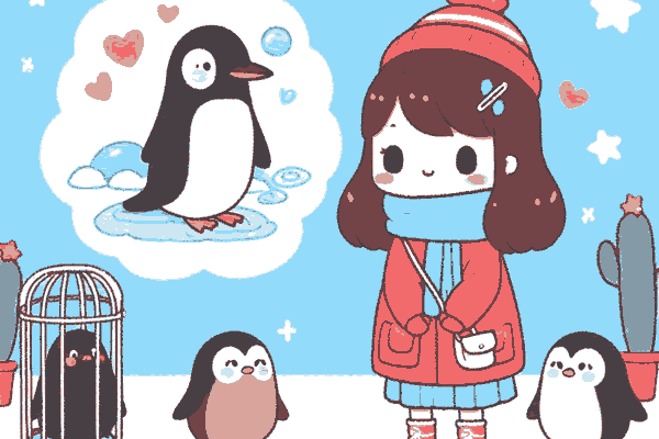 夢占い「ペンギンを飼う夢」の詳細