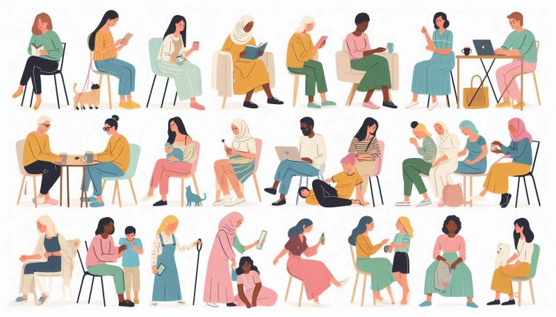 警告夢かも?外国人がたくさんでてくる夢が示す不安とストレス