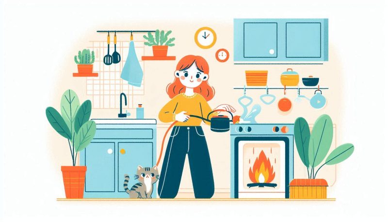 【吉夢】幸運のサイン！台所の火を消す夢が示す運気上昇