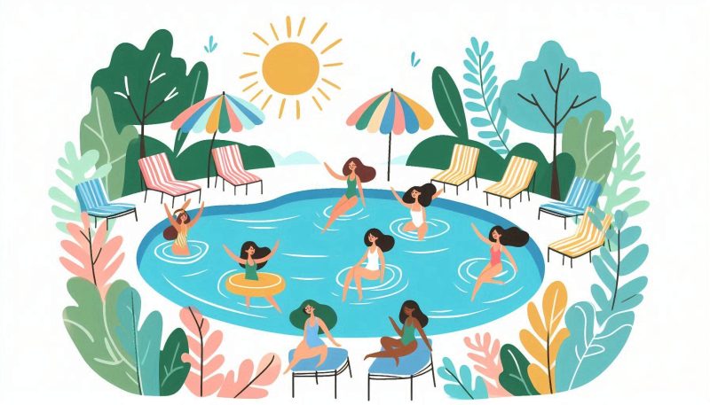 【吉夢】幸運の訪れ?プールで泳ぐ人を見る夢が示す良い暗示