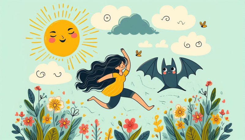 【吉夢】コウモリから逃げる夢が幸運を知らせるケース