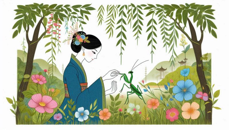 状況で意味が変わる！カマキリを追い払う夢のシーン別解釈