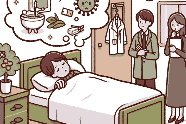 自分が病んでる夢の夢占い