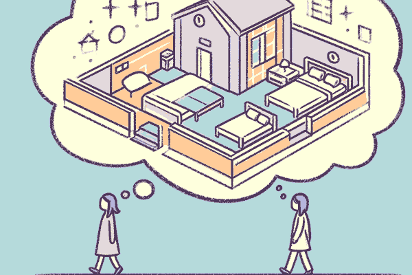 変な間取りの家がでてくる夢の夢占いが示す警告