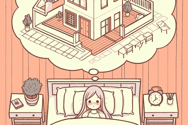状況で変わる?変な間取りの家がでてくる夢