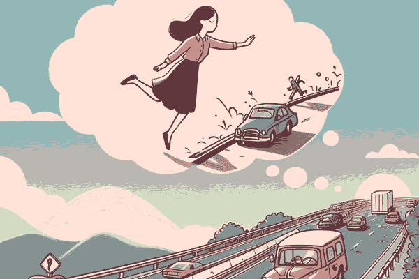 「高速道路から落ちる夢」の基本的な意味