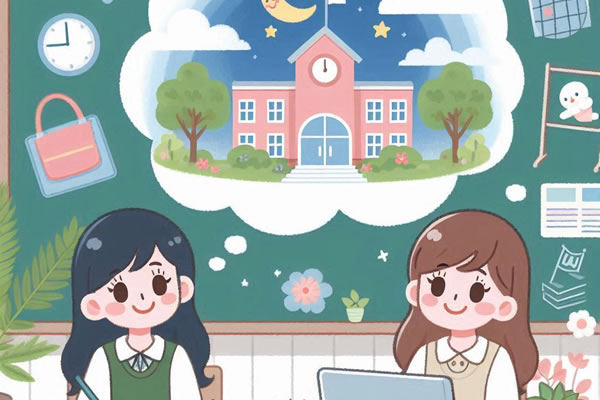 学校で発表する夢の夢占い