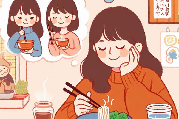 友達とラーメンを食べる夢の夢占い