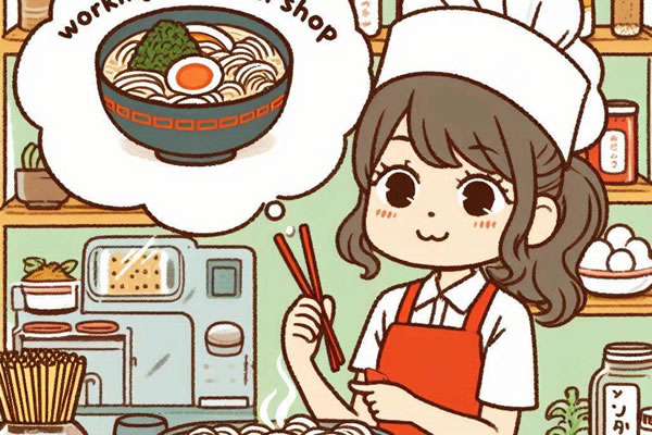 ラーメン屋で働く夢が示すストレスや課題
