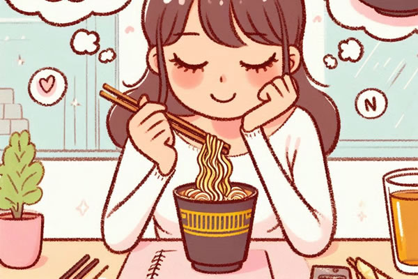 カップラーメンを食べる夢の夢占い